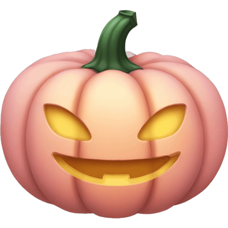 Light pink Pumpkin  emoji