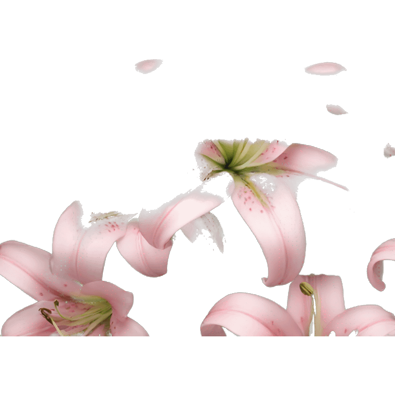 light pink lilium emoji