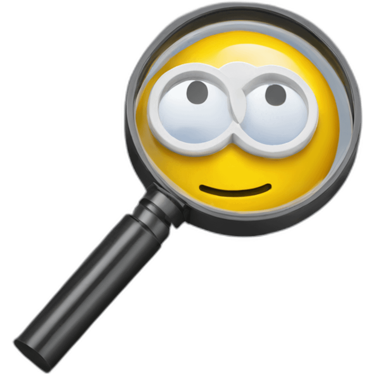 lego magnifying glass emoji