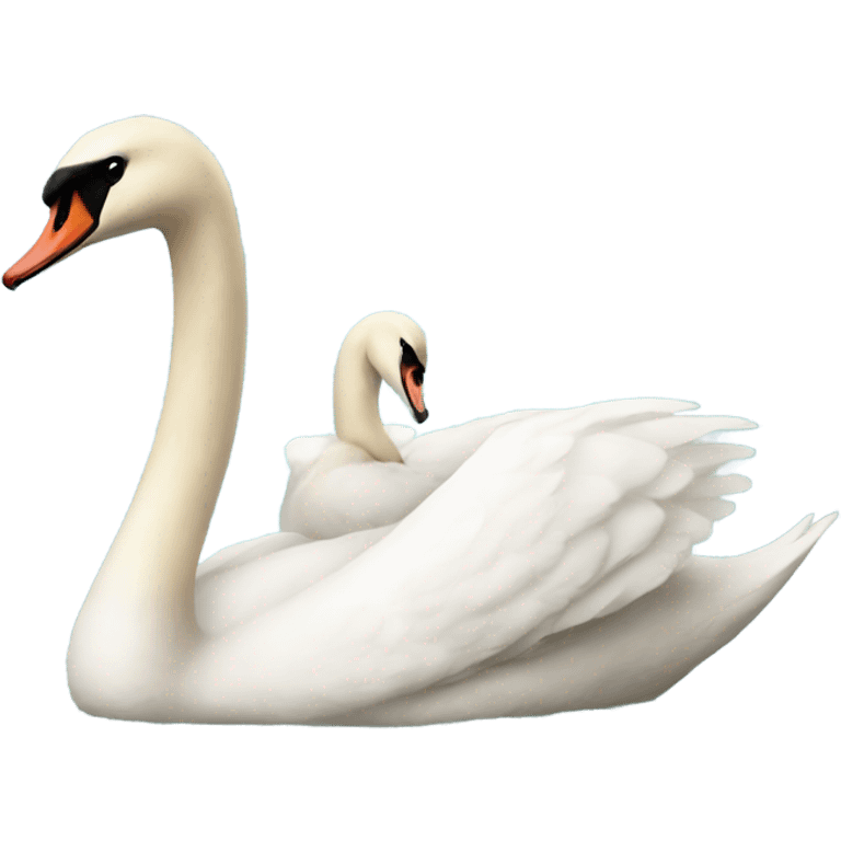 Swans emoji