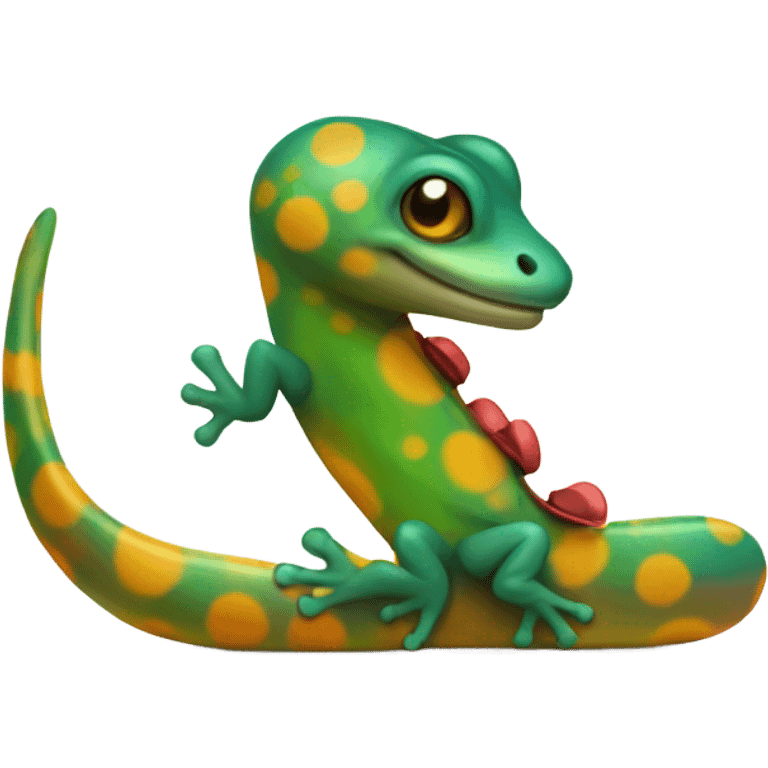 Salamander with boots emoji