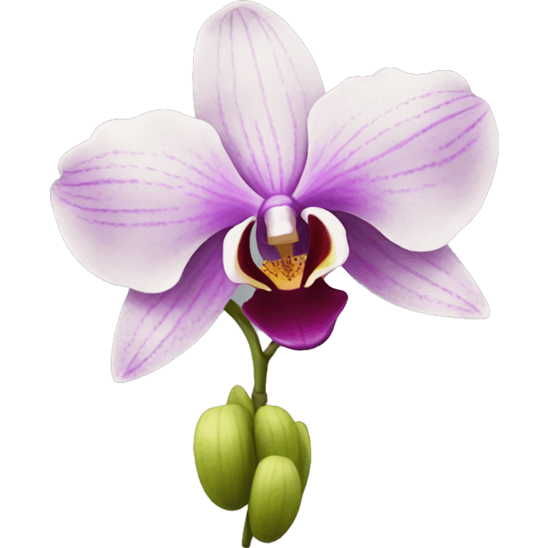 orchid emoji