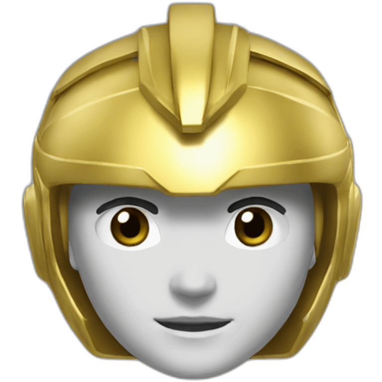 Gold zeo ranger emoji