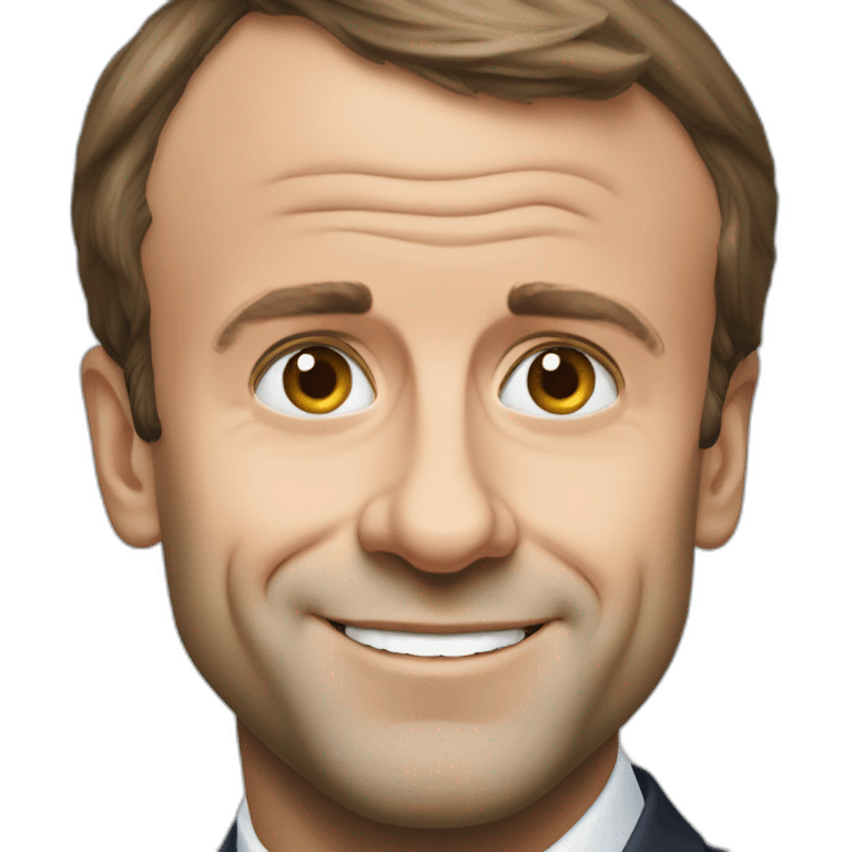 Emmanuel Macron emoji