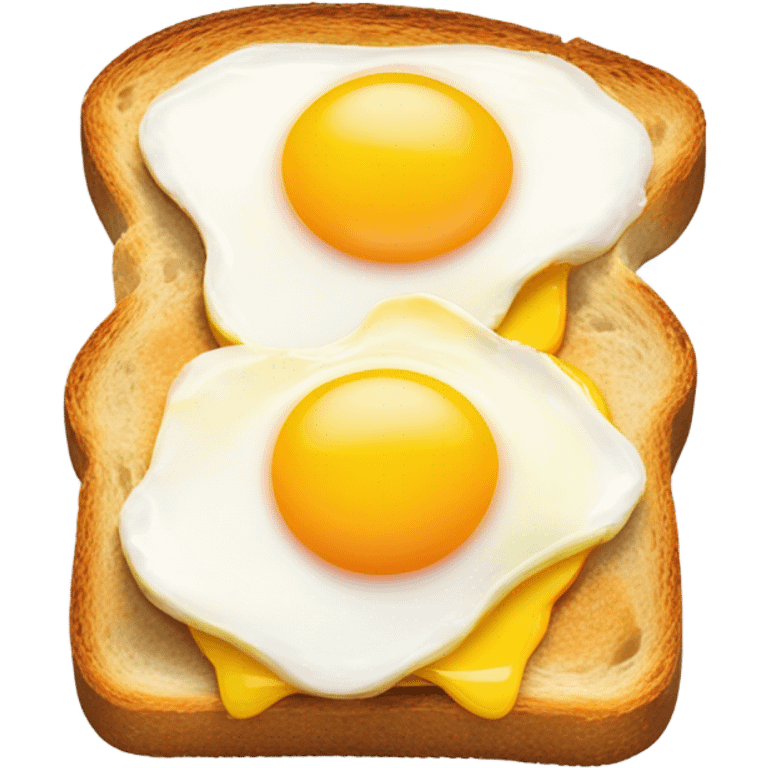 eggs on toast emoji