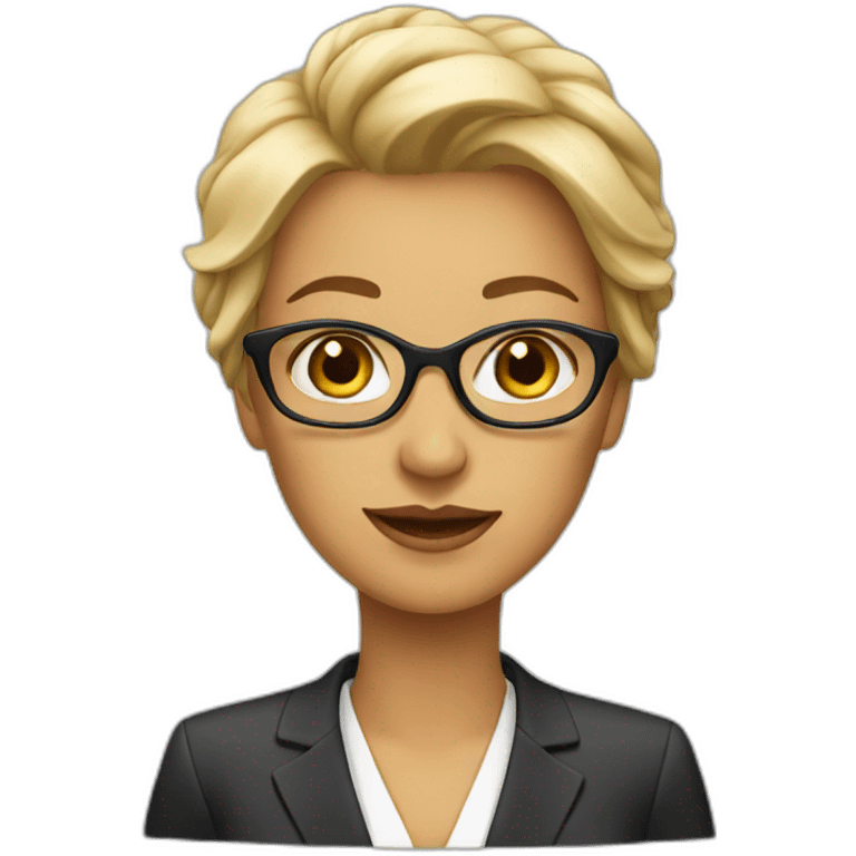 Business woman emoji