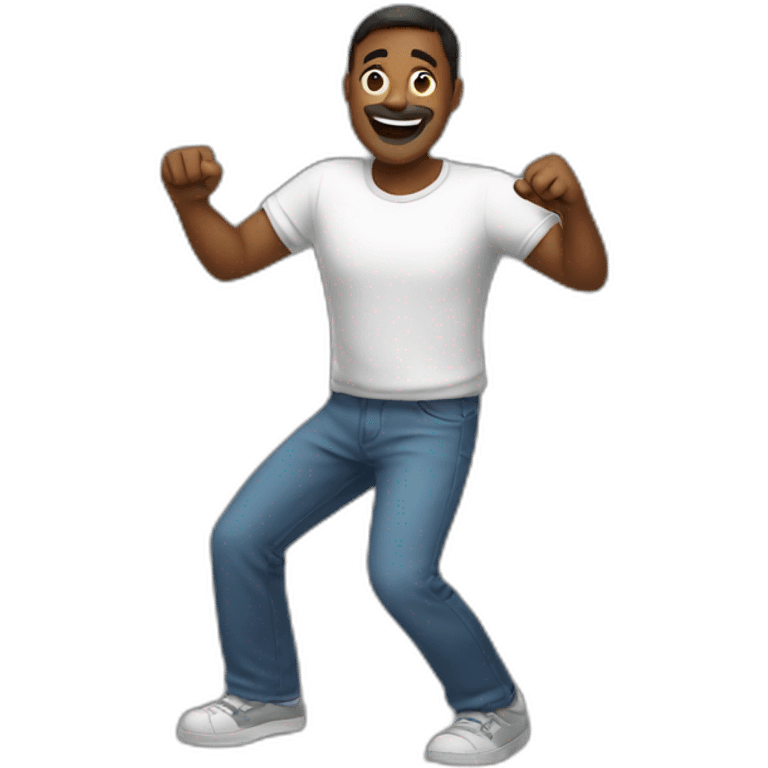 Dad dancing emoji