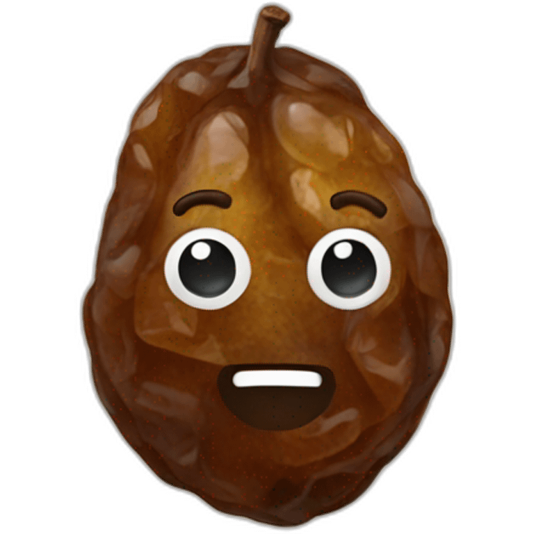 dried raisin emoji