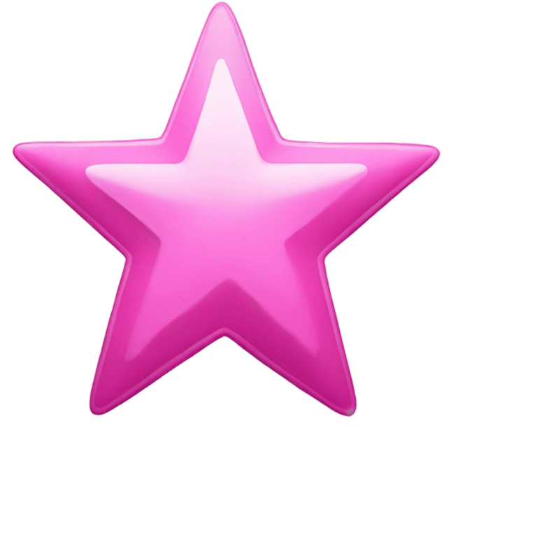 Pink star  Border  emoji