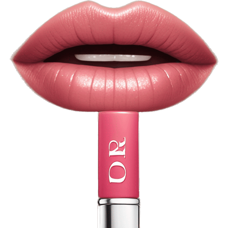 Dior lip gloss emoji