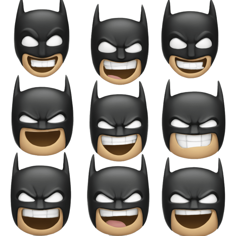 batman laughing emoji