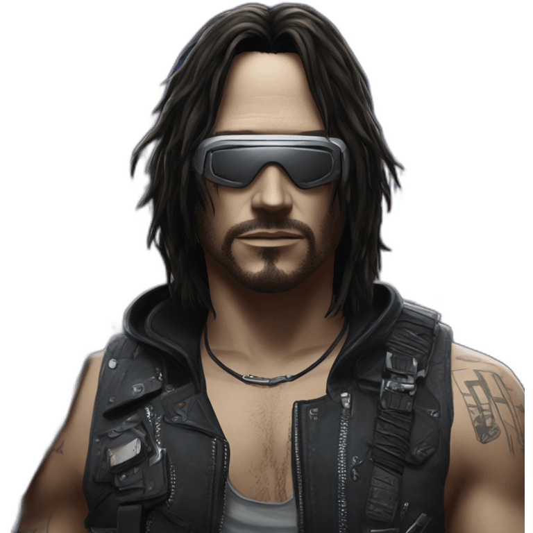 johnny silverhand cyberpunk emoji