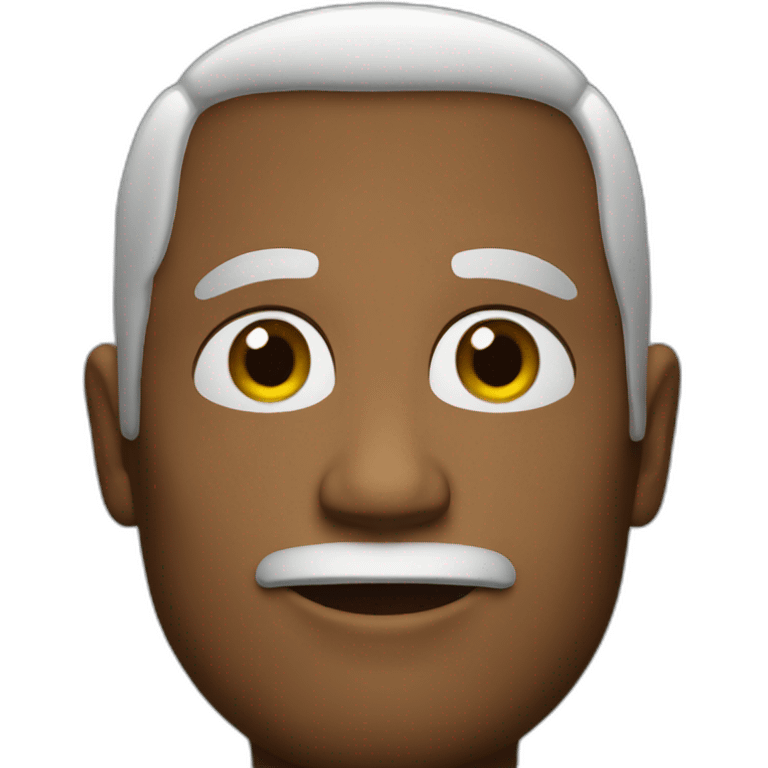 Bold man emoji