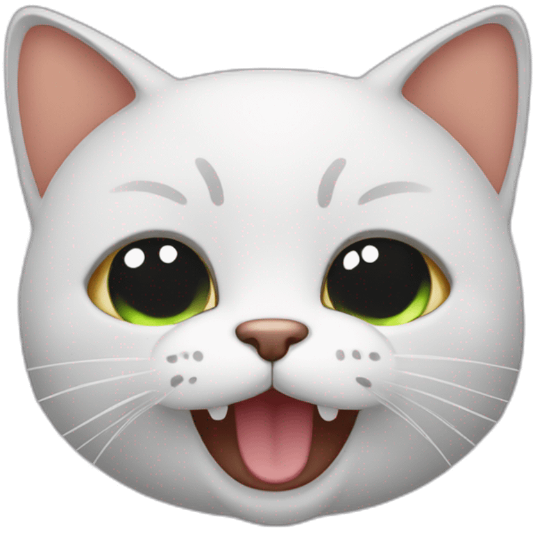 silly cat emoji