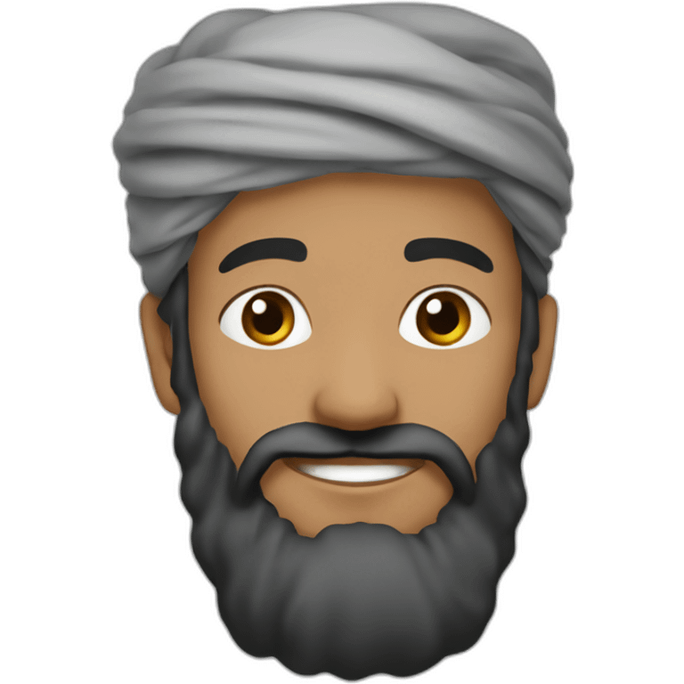 Musulman lève le bras emoji