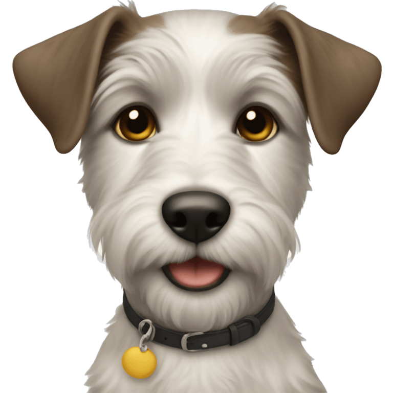 puppy terrier mixed emoji