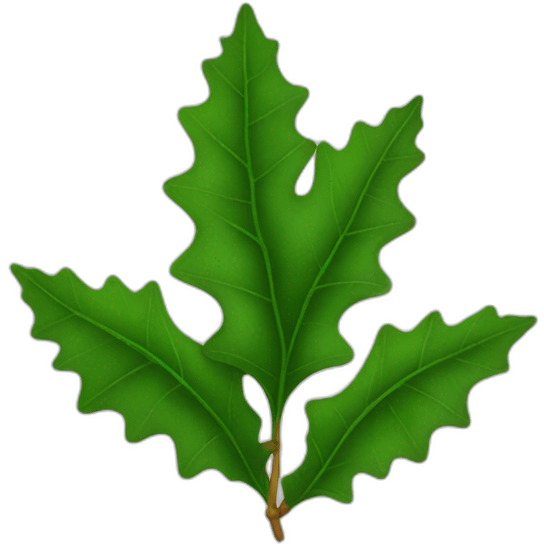 holly leaf  emoji