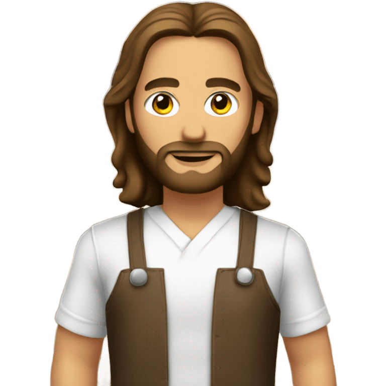 Jesus Christ barista emoji