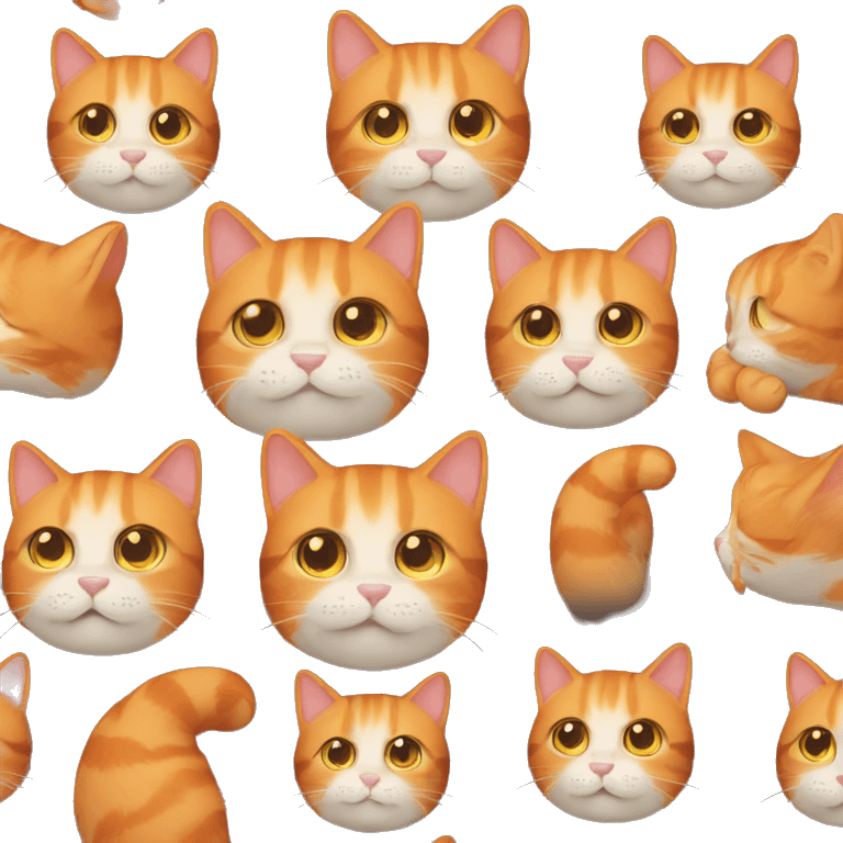 orange cat emoji