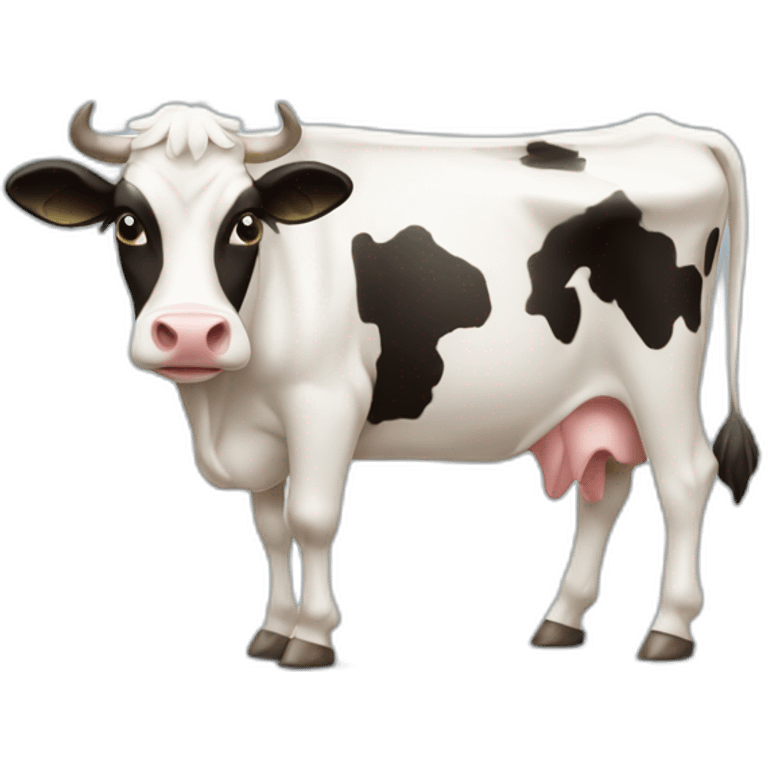 Vache qui vend du lait emoji