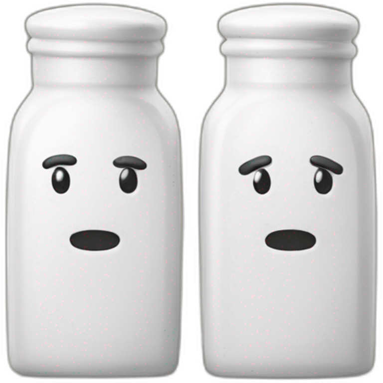 salt and pepper shakers emoji