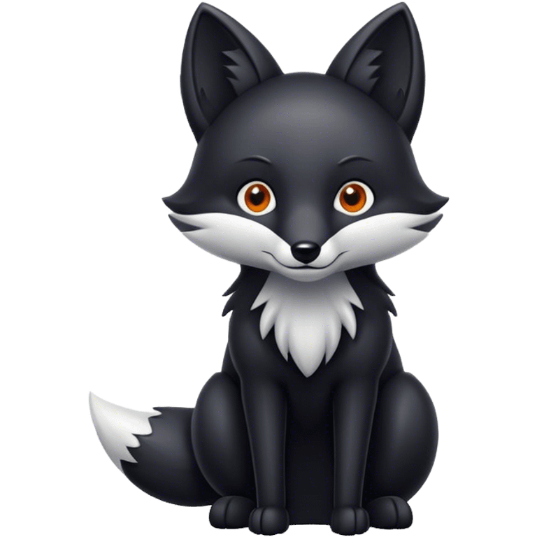 black fox emoji