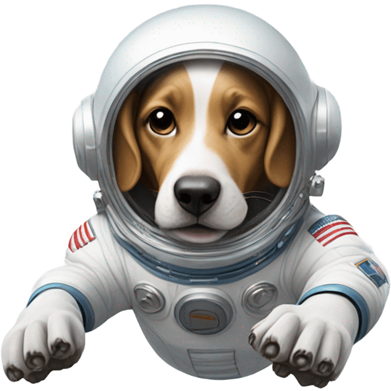 Dog in space emoji