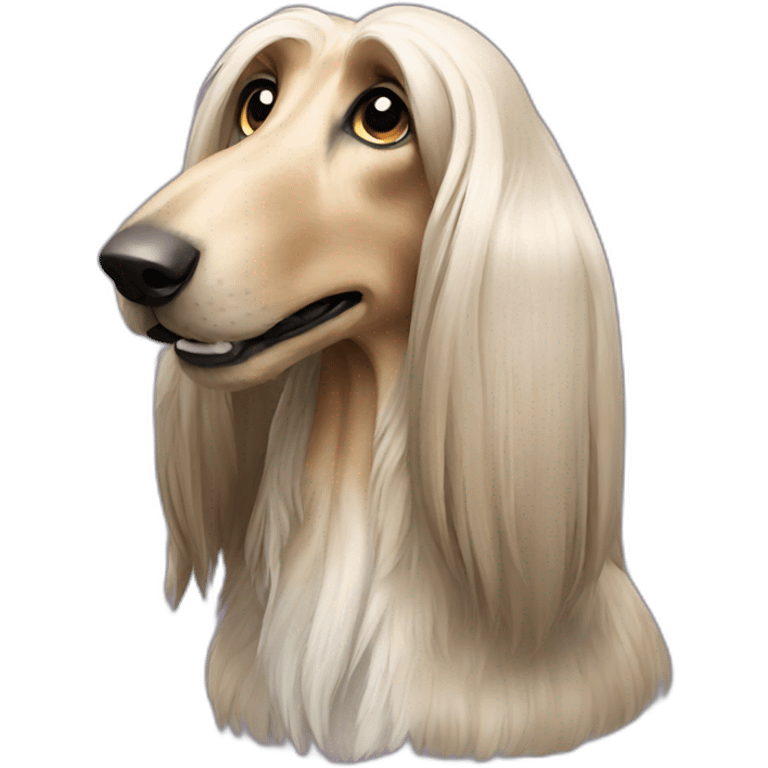 afghan hound emoji