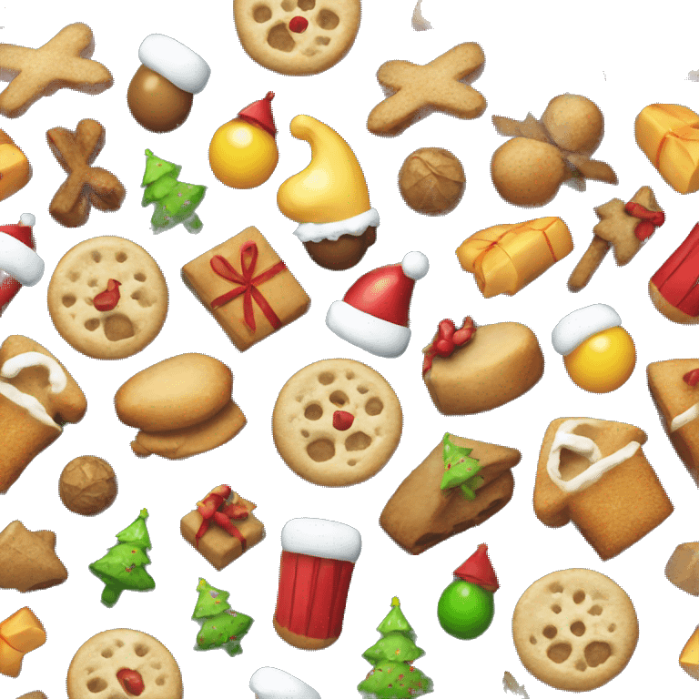 Christmas food emoji