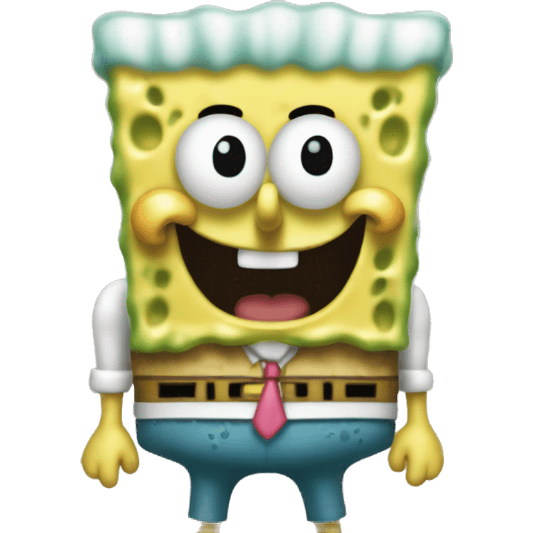 SpongeBob in nder  emoji