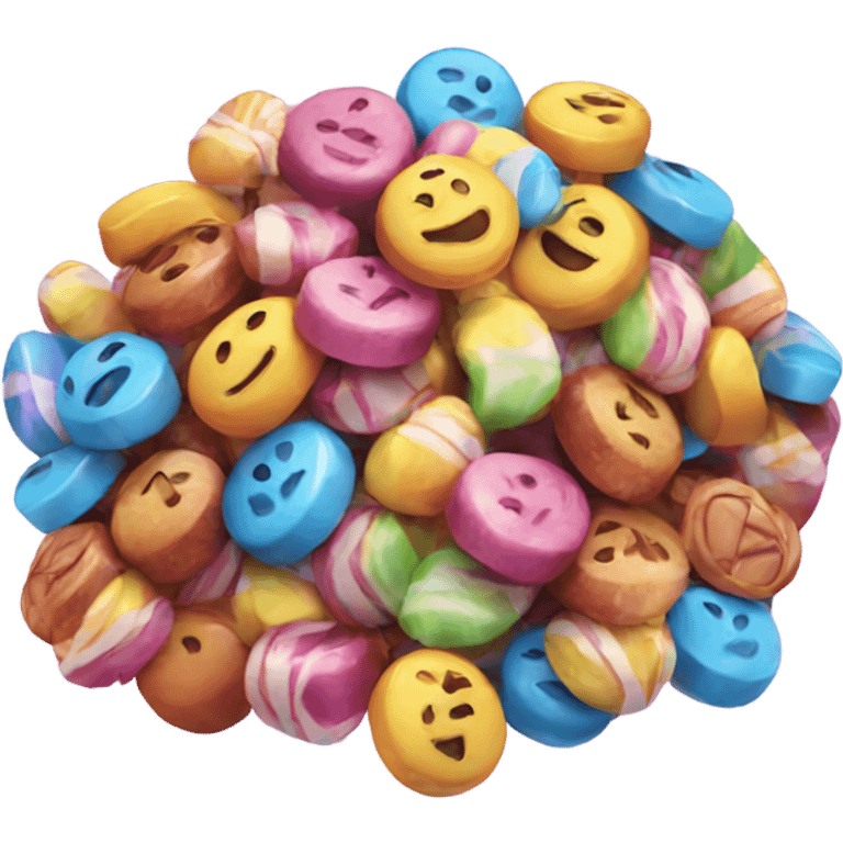 Candy pile emoji