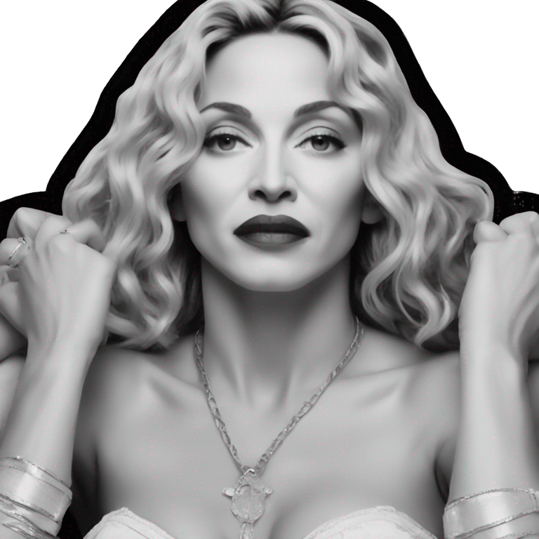 Madonna stuns in a new selfie emoji