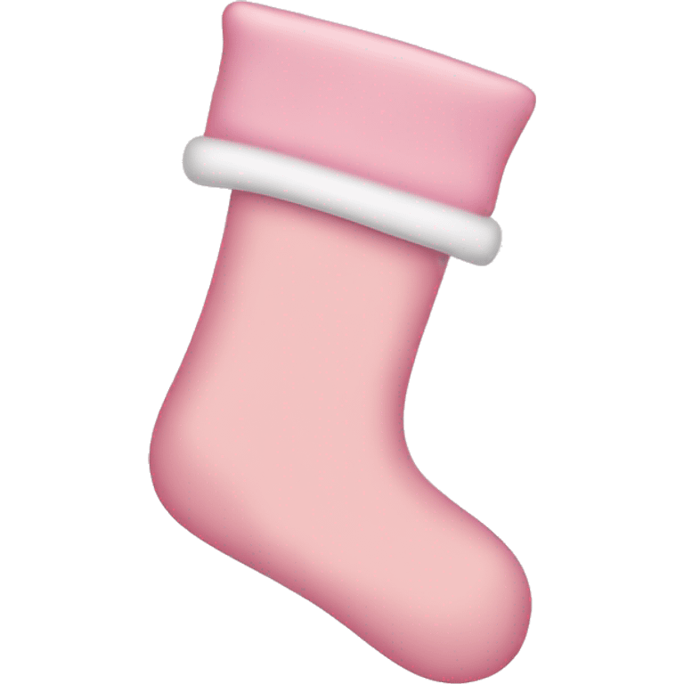 light pink stocking emoji