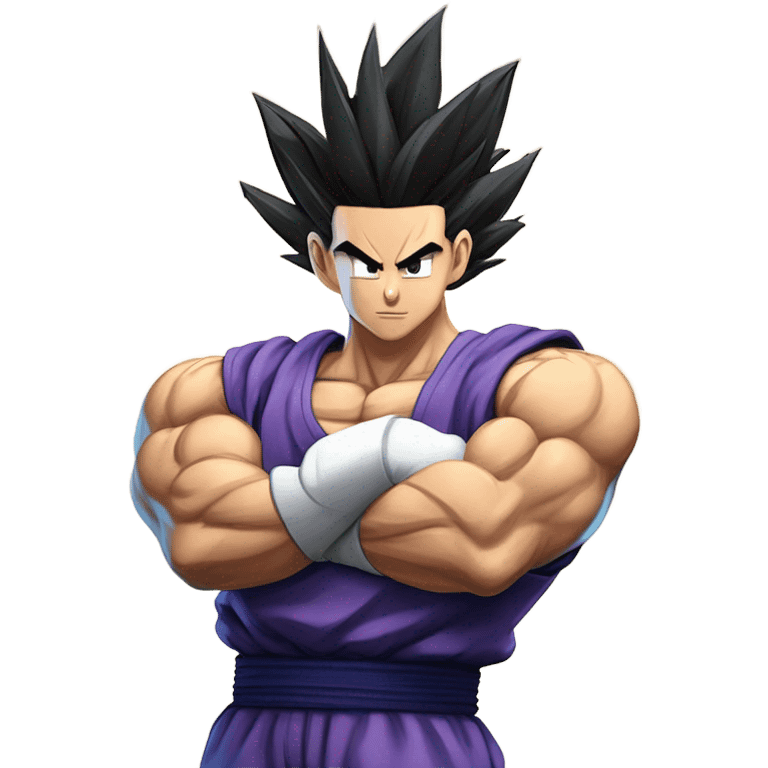 ultimate gohan and future gohan fusion emoji