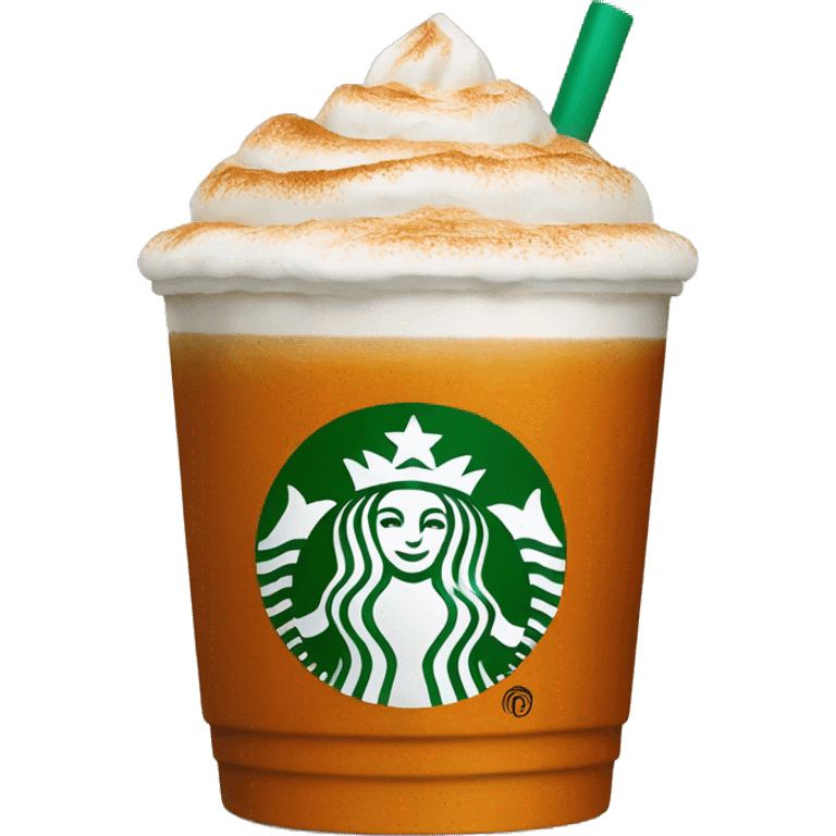 Starbucks Pumpkin Spicy Latte emoji