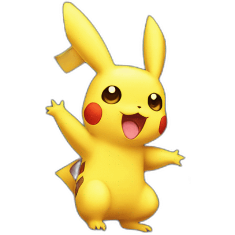 Dracaufeu Pikachu emoji