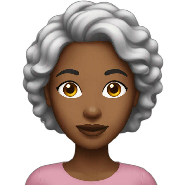 non-alcoholic beautiful black woman emoji