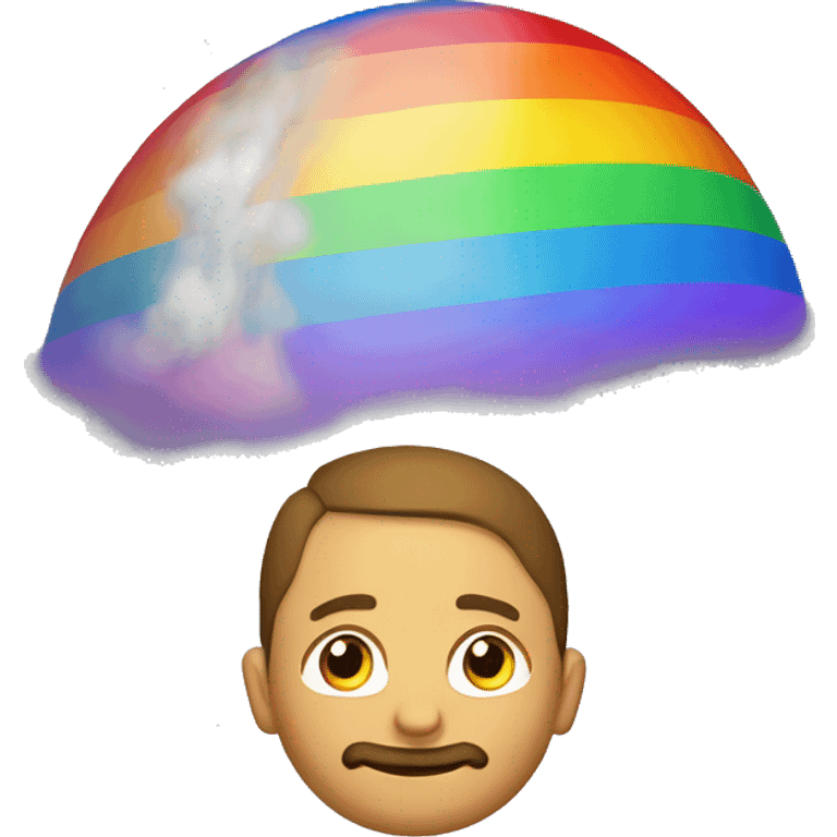 RAMOS blnik with rainbow emoji