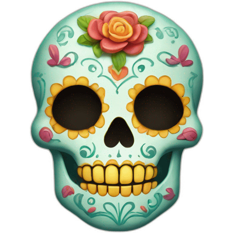 Sugar skull emoji