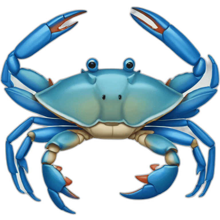 blue crab emoji