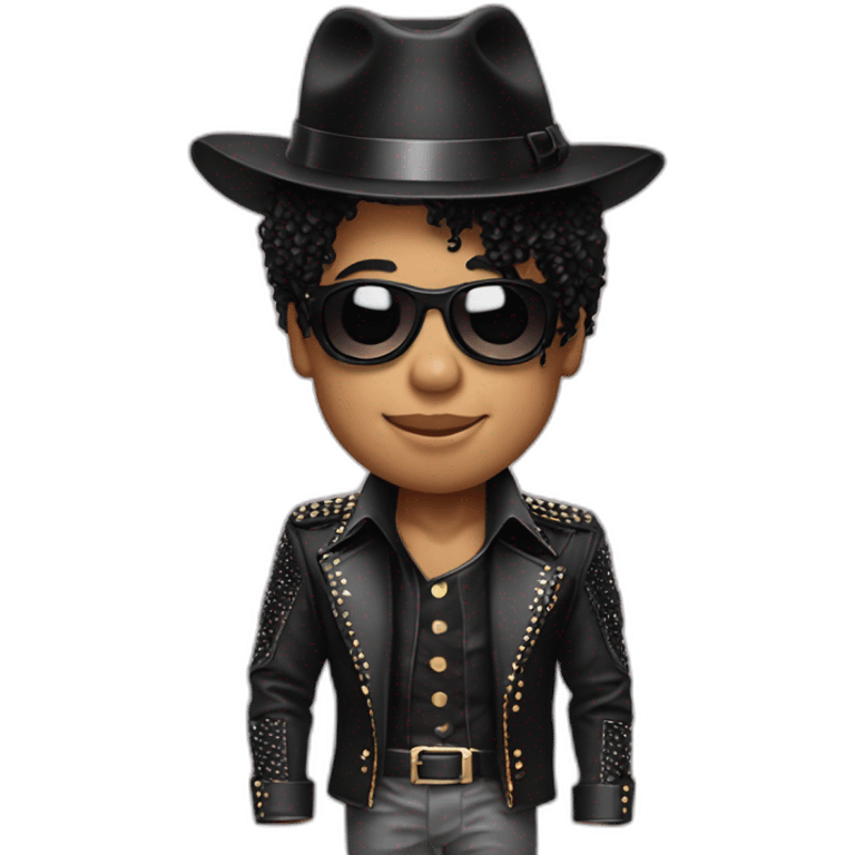 Michael Jackson en cochon emoji