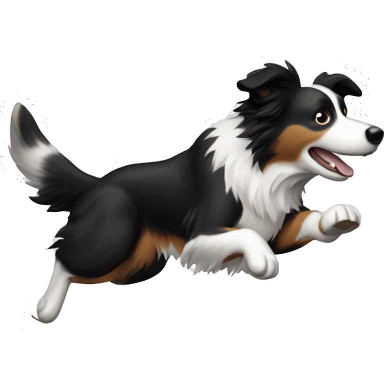 border collie jumping anvil emoji