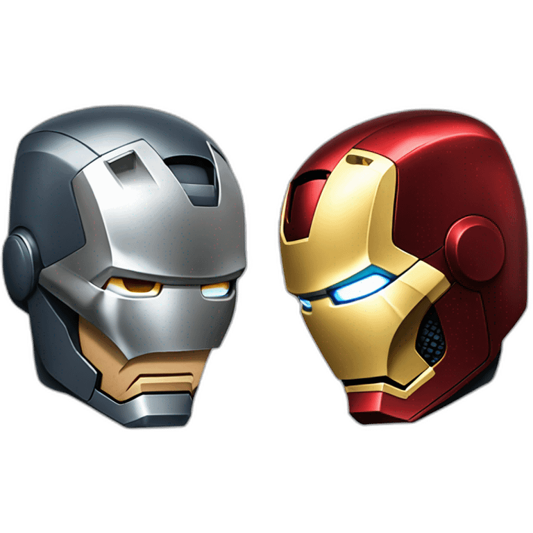 Iron man vs macron emoji