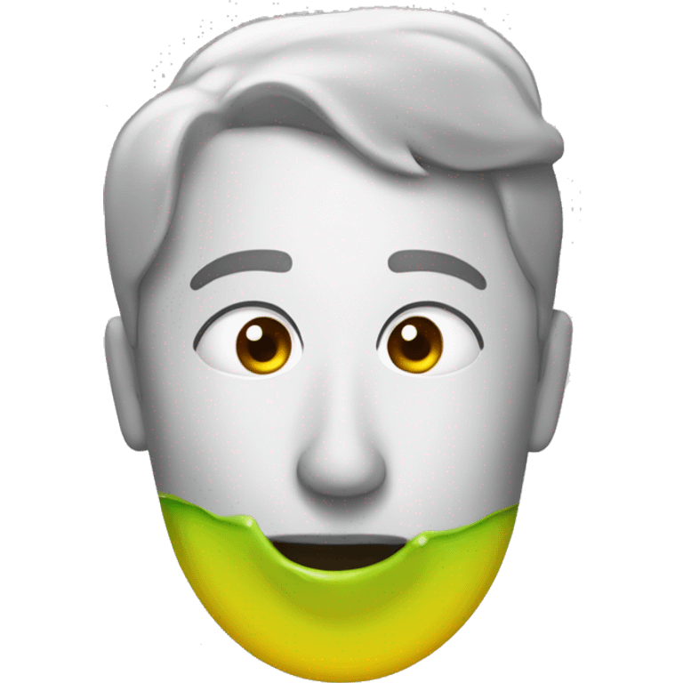 Crea una jeringa con liquido verde emoji