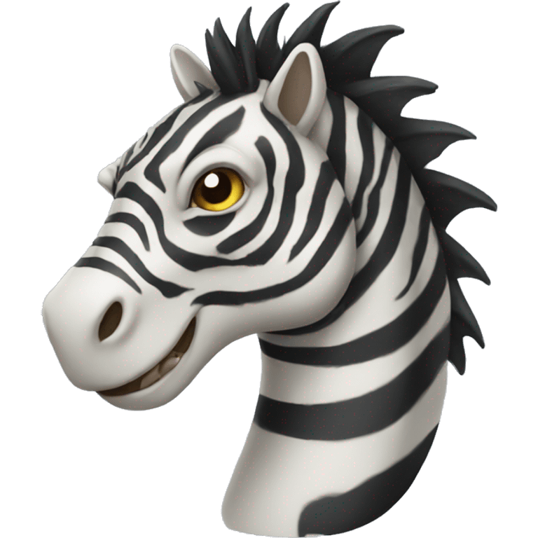 half zebra half dragon emoji