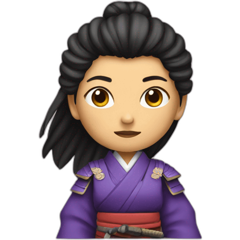 samurai mujer emoji