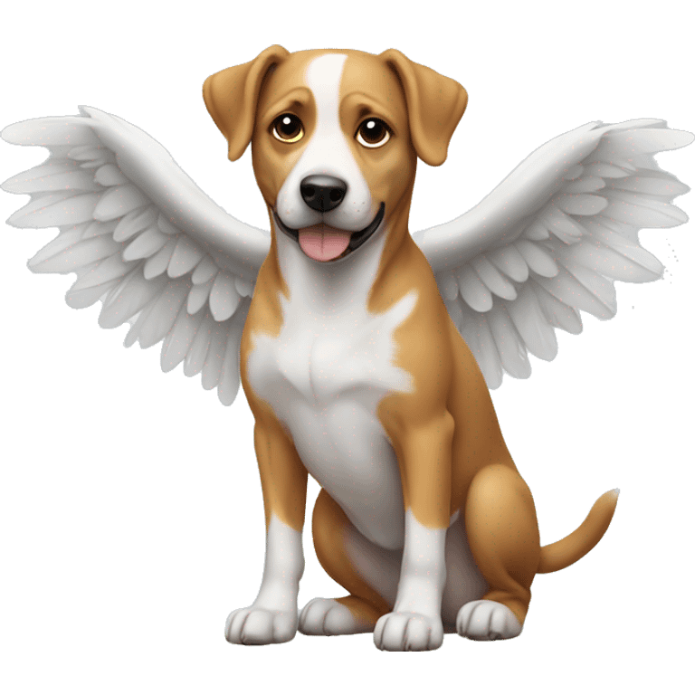 Dog with wings. emoji