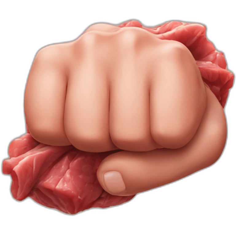 fist-like-lump-of-meat emoji