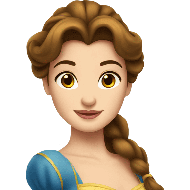 Disney princess Belle emoji