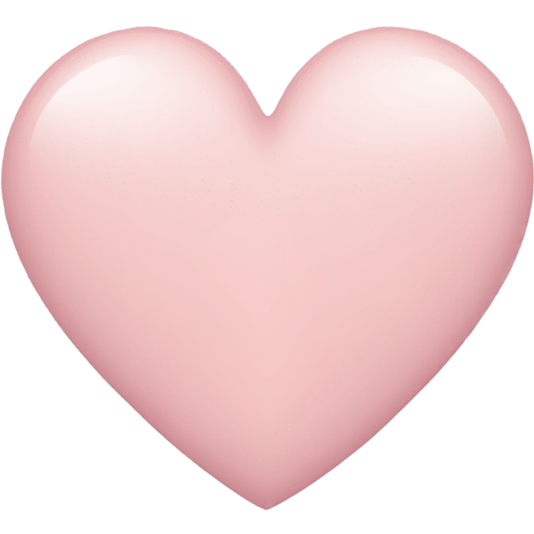 light pink heart emoji